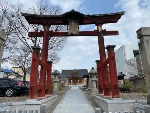 武井神社の鳥居