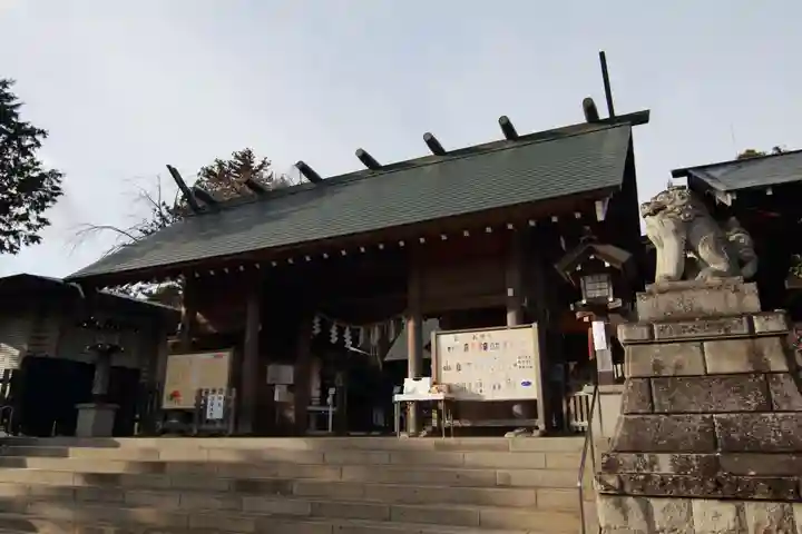 開成山大神宮の山門・神門