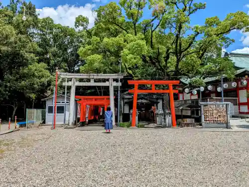 生玉稲荷神社の鳥居