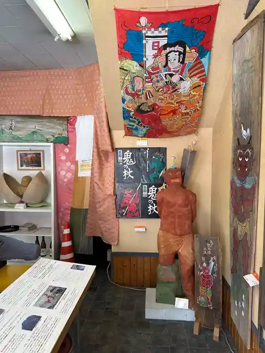 桃太郎神社の像