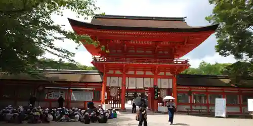 賀茂御祖神社（下鴨神社）の山門