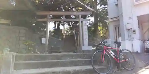 五霊神社の鳥居