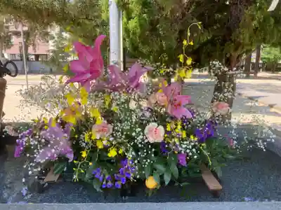 三津厳島神社の手水舎