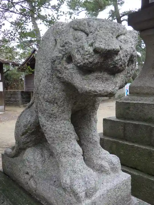賀露神社の狛犬