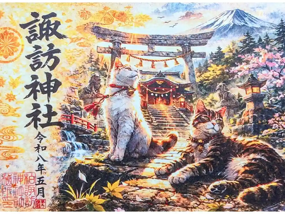 柏諏訪神社の御朱印