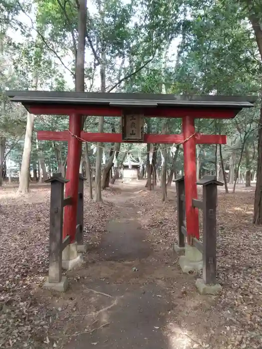 神明神社の鳥居