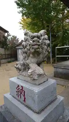 田尻日枝神社の狛犬