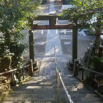 篠崎浅間神社の鳥居