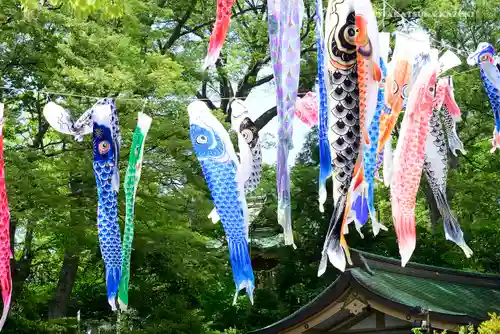 白旗神社の景色