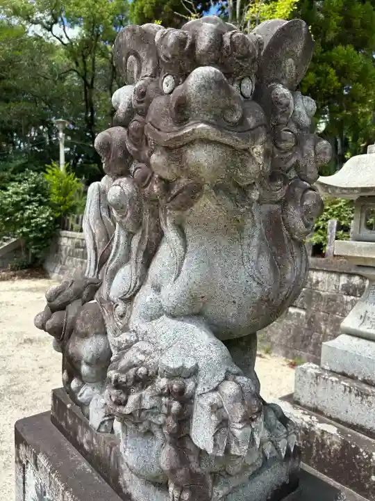 高牟神社(高針)の狛犬
