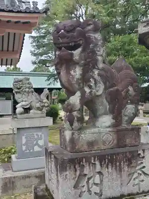 大神神社(花池)の狛犬