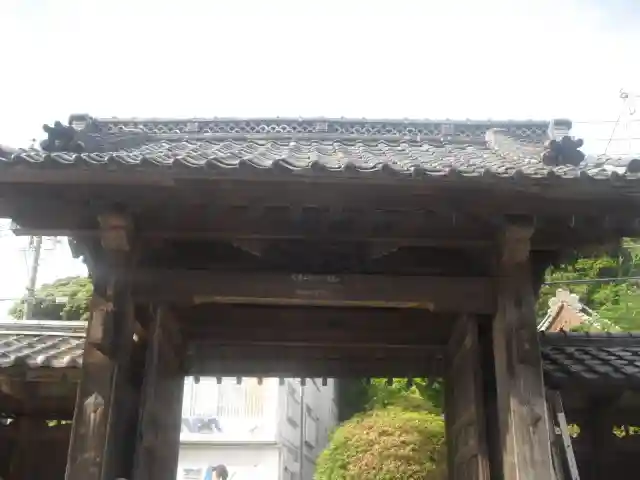上行寺の山門・神門