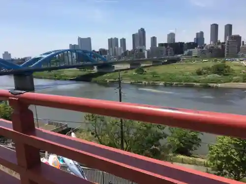 多摩川浅間神社の周辺