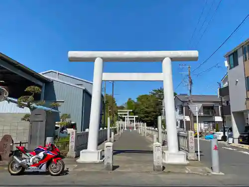 皇大神宮（烏森神社）の鳥居