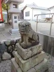 宅春日神社の狛犬