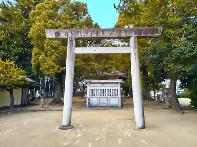 日吉社（浅野）の鳥居