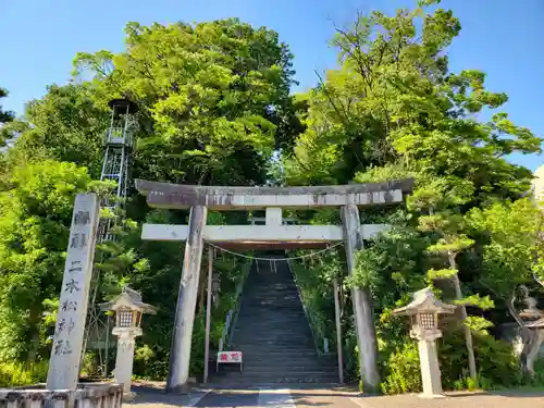 二本松神社の鳥居