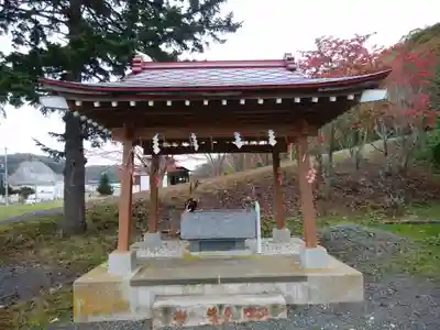 厚岸神社の手水舎