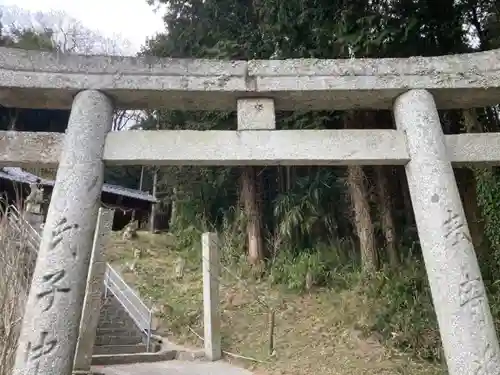 明見神社の鳥居