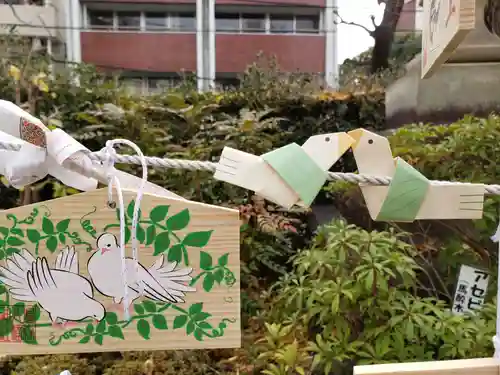 鳩森八幡神社の絵馬