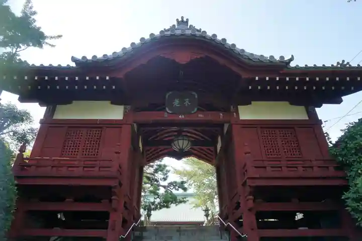 護国寺の山門・神門
