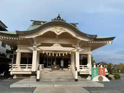 岡山神社の本殿・本堂