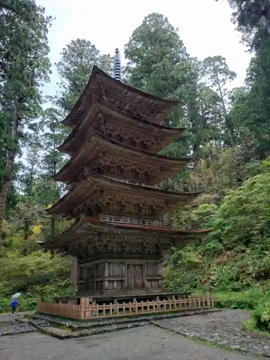 羽黒山五重塔(出羽三山神社)(山形県)