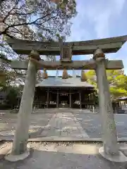 千栗八幡宮の鳥居