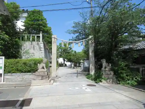 百舌鳥八幡宮の鳥居