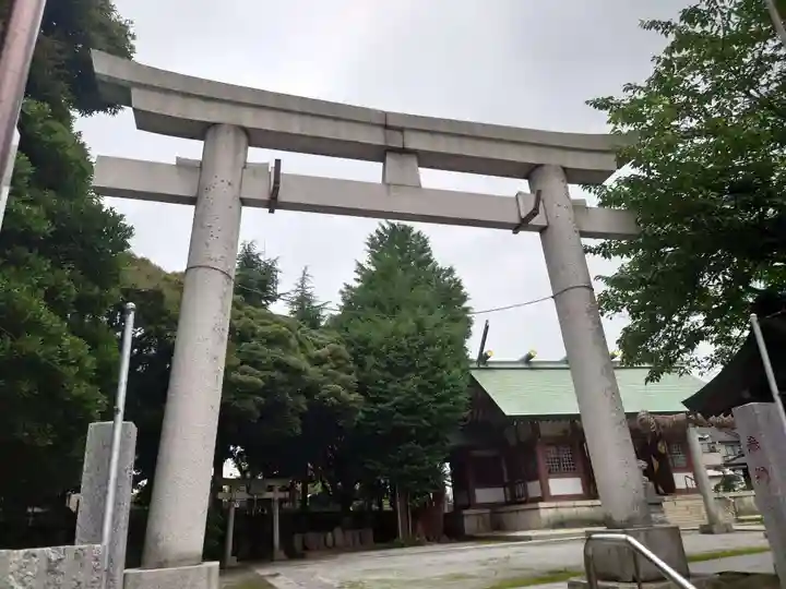 奥戸天祖神社の鳥居