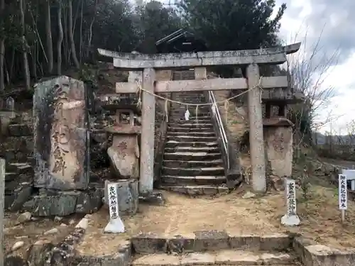 石疊神社(石畳神社)の鳥居