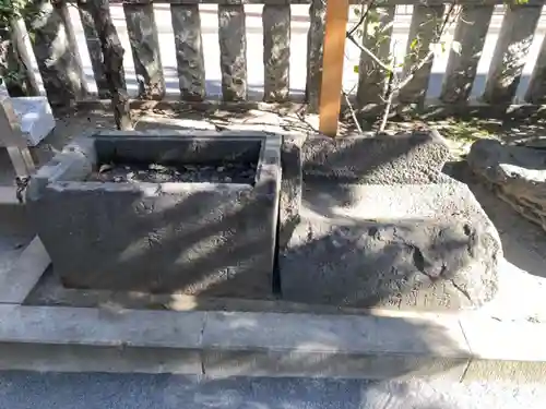 お三の宮日枝神社の手水舎