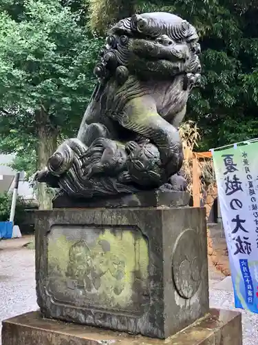 蛇窪神社の狛犬