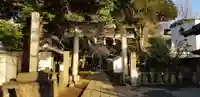 諏方神社の鳥居
