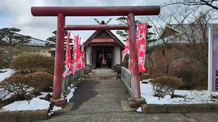 大観密寺の鳥居