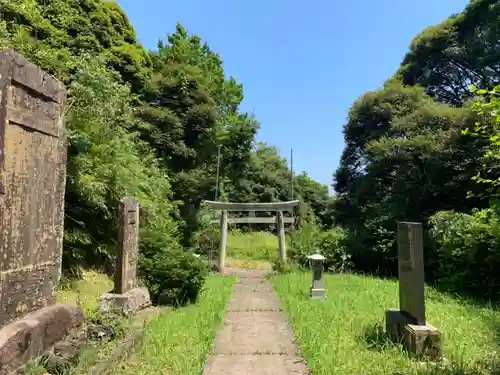 浅間神社の鳥居