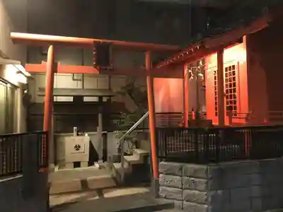 新富稲荷神社の鳥居