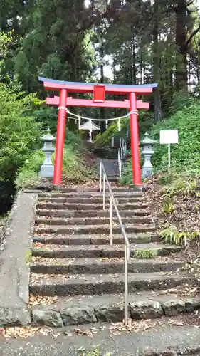 村山浅間神社の鳥居