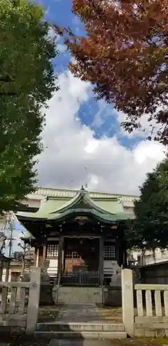 綾瀬神社の本殿・本堂