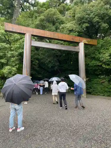 伊勢神宮外宮（豊受大神宮）の鳥居