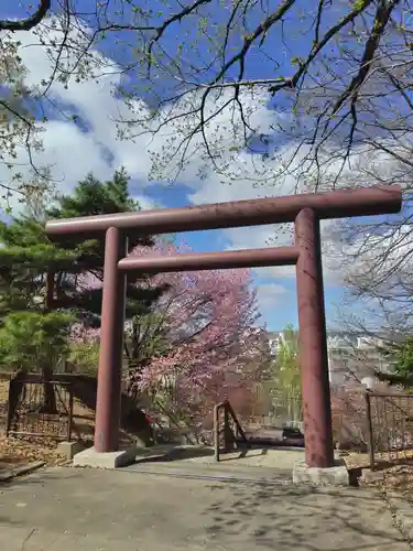 厚別神社の鳥居