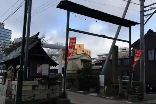 阿邪訶根神社の鳥居