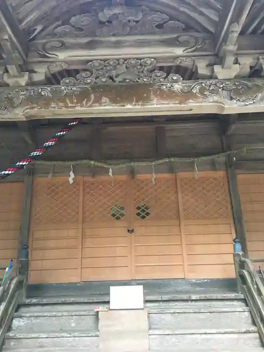 佐々牟志神社の本殿・本堂
