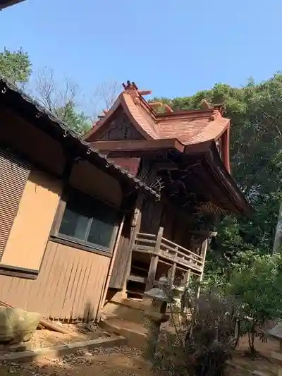 富任八幡宮の本殿