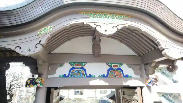 湯島天満宮の山門・神門