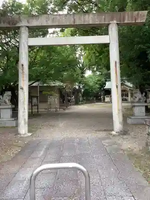 小木田神社の鳥居