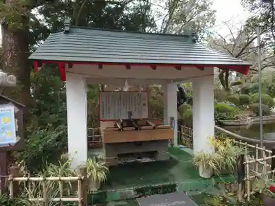 米之宮浅間神社の手水舎