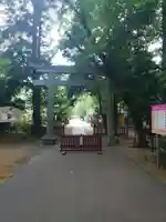 岩槻久伊豆神社の鳥居