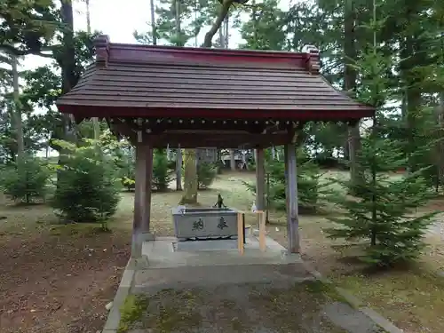 芽室神社の手水