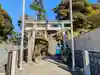 賀久留神社の鳥居